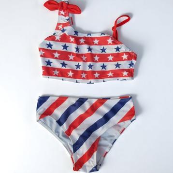 Meisjes bikini Amerikaanse vlag 122/128 - 7-8 jaar beschikbaar voor biedingen