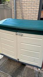 Opbergbox, Tuin en Terras, Bergingen en Tuinkasten, Ophalen, Gebruikt, Kunststof, Overige typen