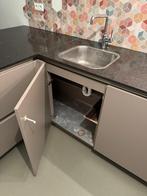 Complete Hoekkeuken + Apparatuur Siemens + GEDEMONTEERD, Huis en Inrichting, Ophalen of Verzenden, Composiet, Hoekkeuken