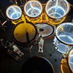 Pearl crystal beat acryl drumstel shellset in led uitvoering, Muziek en Instrumenten, Ophalen, Zo goed als nieuw