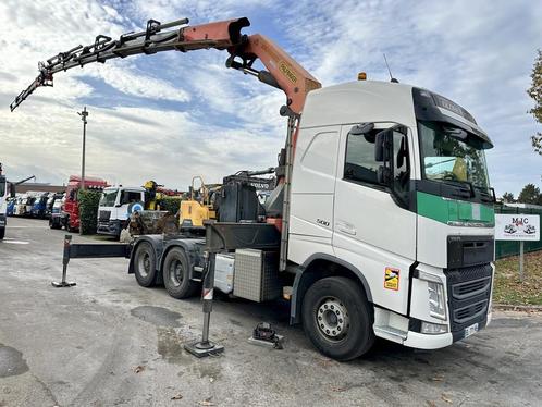 Volvo FH 500 6x4 CRANE (30m!) PALFINGER PK 40002-EH E (6x) +, Autos, Camions, Entreprise, ABS, Bluetooth, Rétroviseurs électriques