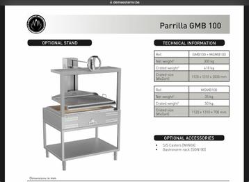 Binnenkort verkrijgbaar Mibrasa parrilla open grill beschikbaar voor biedingen