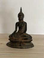 Bronzen boeddha, Huis en Inrichting, Woonaccessoires | Boeddhabeelden, Ophalen, Zo goed als nieuw