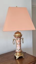 Pied de lampe métal peint main avec abat-jour, Enlèvement