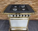 🔥Luxe Godin Fornuis 60/78/88cm crème / ivoor wit 1 oven, 60 cm of meer, Zo goed als nieuw, Energieklasse A of zuiniger, Gas