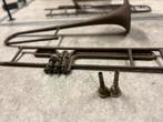 Ventieltrombone, oud maar nog restaureerbaar, Muziek en Instrumenten, Blaasinstrumenten | Trombones, Gebruikt, Ophalen of Verzenden