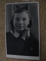 Vintage portret foto kind meisje 7, 1940 tot 1960, Foto, Zo goed als nieuw, Kind