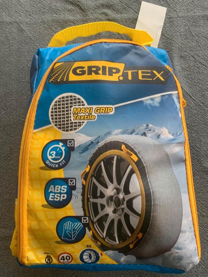 Autosocks Griptex - NIEUW, niet gebruikt, Autos : Divers, Chaînes, Neuf, Enlèvement ou Envoi