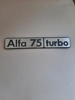 Embleem alfa romeo 75 turbo, Auto-onderdelen, Ophalen of Verzenden, Alfa Romeo