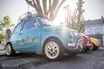 Fiat 500 L 1969, Achterwielaandrijving, Zwart, Blauw, Handgeschakeld
