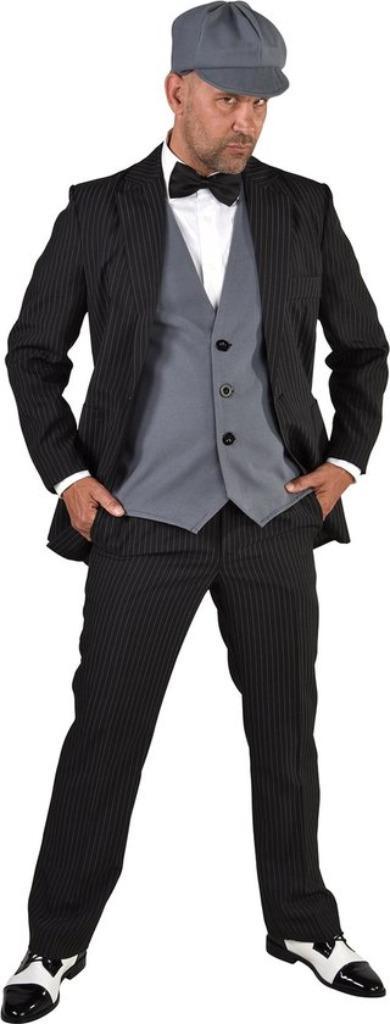 Magic Design Verkleedpak 1920 Zwart Mt Xxl 4-delig, Hobby en Vrije tijd, Kostuums, Theaterbenodigdheden en LARP, Nieuw, Pak of Jurk