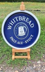 Emaille bierplateau van Whitbread Pale Ale Stout🍺, Verzamelen, Ophalen of Verzenden, Gebruikt, Reclamebord