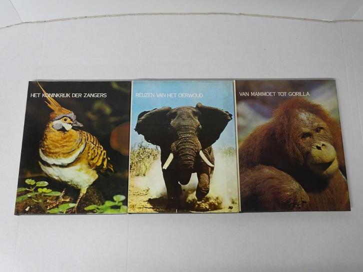 Lot Lekturama Encyclopedieën - ‘Geheimen der dierenwereld’, Boeken, Encyclopedieën, Zo goed als nieuw, Dieren, Ophalen of Verzenden