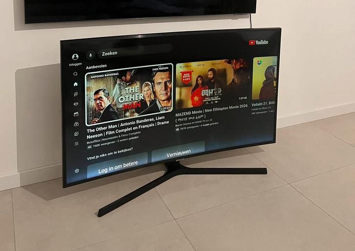 SAMSUNG TV  4K ULTRA HD HDR CURVED LED, Audio, Tv en Foto, Televisies, Samsung, Ophalen of Verzenden