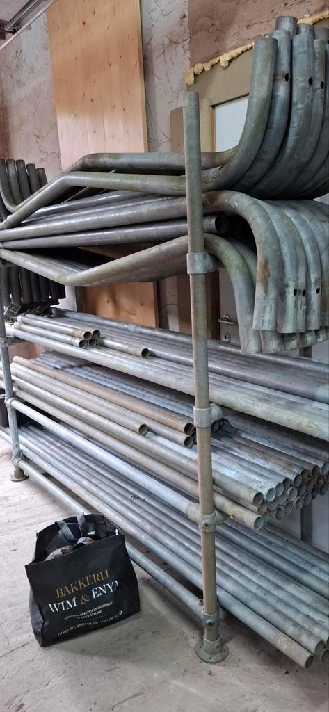 Galva buizen en koppelstukken  1½ duim, Doe-het-zelf en Bouw, Steigers, Gebruikt, Ophalen