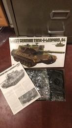 Tamiya Leopard A4 1/35, Hobby en Vrije tijd, Modelbouw | Auto's en Voertuigen, Tamiya, Ophalen of Verzenden, Zo goed als nieuw