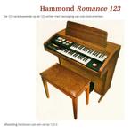 Hammond Romance 123, Muziek en Instrumenten, Orgels, Ophalen, Gebruikt, 3 klavieren, Orgel