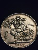 United Kingdom,Crown 1900 Victoria, LXIV, zilver mooi munt., Ophalen of Verzenden, Overige landen, Losse munt, Zilver