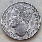 1/4 Franc 1843 (Gelauwerd) Leopold I / Kwaliteit !!!, Postzegels en Munten, Munten | België, Zilver, Ophalen of Verzenden, Losse munt