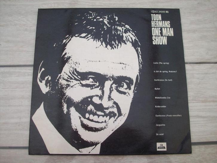 vinyl lp toon hermans, Cd's en Dvd's, Vinyl | Rock, Zo goed als nieuw, 12 inch, Ophalen of Verzenden