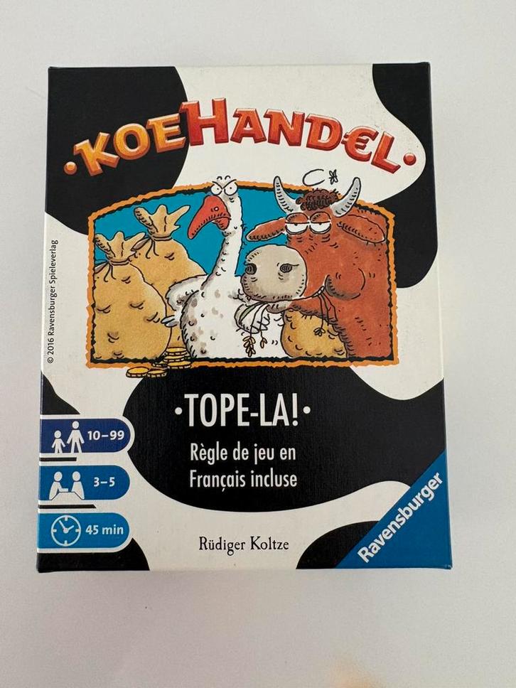 Koehandel, Hobby en Vrije tijd, Gezelschapsspellen | Kaartspellen, Zo goed als nieuw, Drie of vier spelers, Vijf spelers of meer