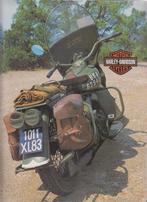 Harley Davidson 750 WLA militaire motorfiets WO II collectie, Verzenden, Gelezen