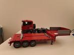 Bruder vrachtwagen + dieplader, Ophalen, Gebruikt