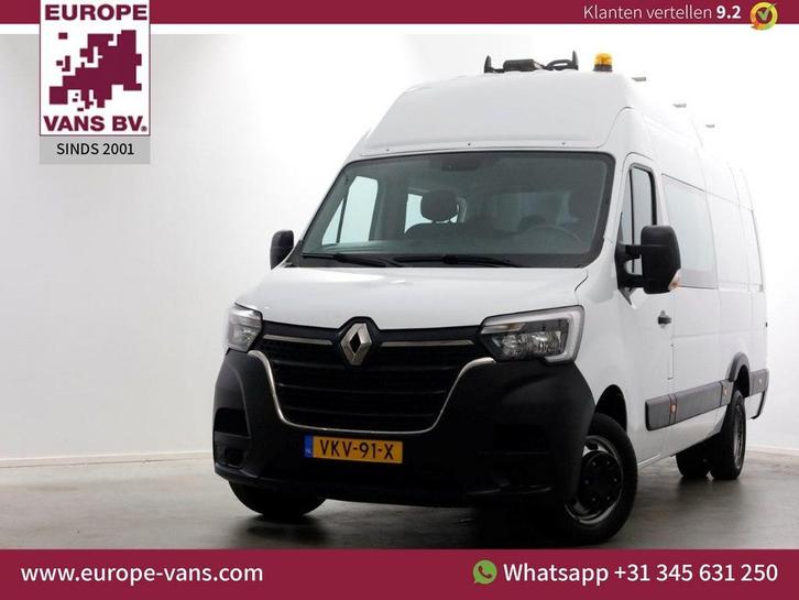 Renault Master T35 2.3 dCi 145pk L3H3 D.C. Dubbel Lucht Trek, Auto's, Bestelwagens en Lichte vracht, Bedrijf, ABS, Airconditioning