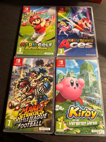 Switch games beschikbaar voor biedingen