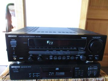 ampli audio et cd KENWOOD KR-V7050 et DPF-1010 disponible aux enchères