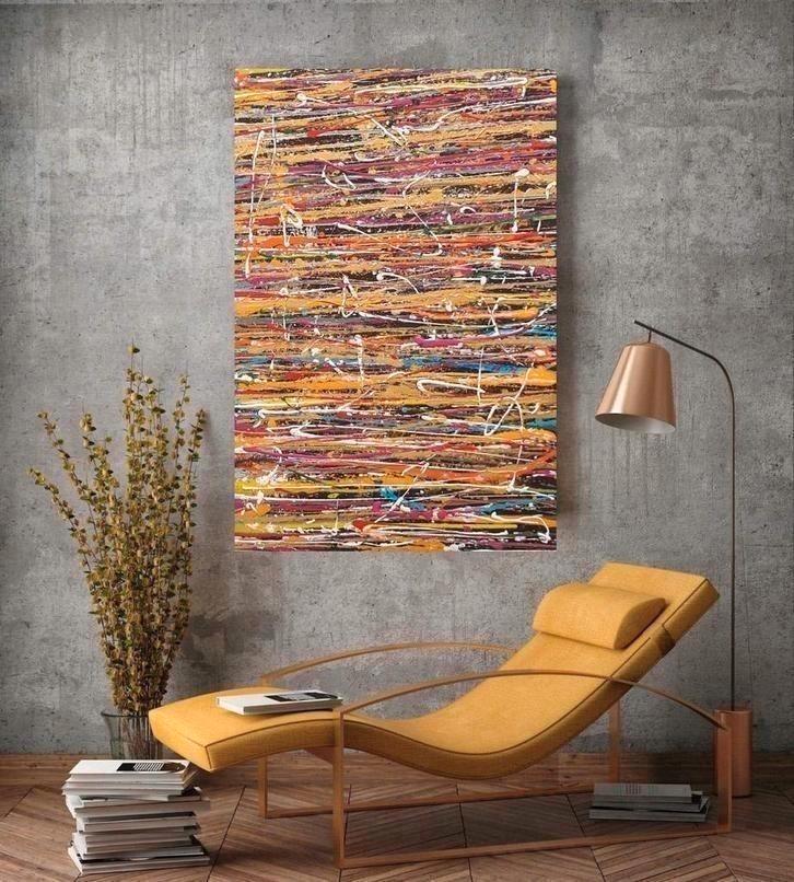 Time of our happinness, Antiek en Kunst, Kunst | Schilderijen | Abstract, Ophalen of Verzenden