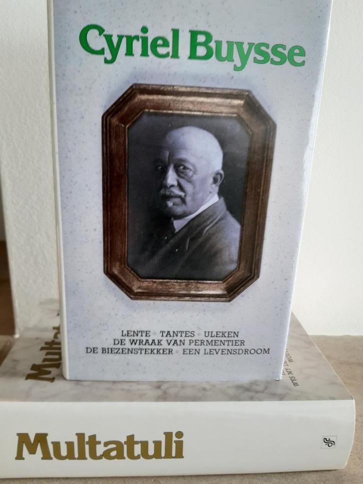 Cyriel  Buysse - Multatuli - 2 boeken in zeer nette staat, Boeken, Literatuur, Zo goed als nieuw, Ophalen of Verzenden