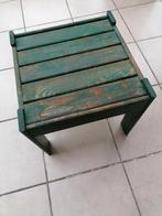 Bijzettafel groen hout, Huis en Inrichting, Ophalen, Gebruikt