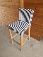 3 Ikea Henriksdal (bar)krukken met wasbare hoezen, Huis en Inrichting, Ophalen, Gebruikt, Met voetsteun