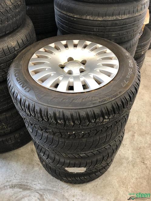 Saab Opel Fiat Dodge Saturn Winterbanden set 5 x 110 ET41 NG, Auto-onderdelen, Banden en Velgen, Banden en Velgen, Winterbanden
