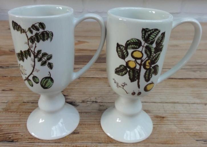 SALE 2 Botanica bekers,  Interpharm  Blimbing, Sandori, Antiek en Kunst, Curiosa en Brocante, Ophalen of Verzenden