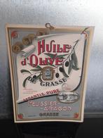 Ancien carton publicitaire huile d'olive Pélissier, Comme neuf