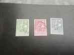 BELGIË 927/929 gestempeld, Postzegels en Munten, Postzegels | Europa | België, Gestempeld, Ophalen of Verzenden
