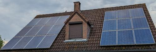 Panneaux photovoltaïque (21 panneaux + onduleur), Doe-het-zelf en Bouw, Zonnepanelen en Toebehoren, Gebruikt, Compleet systeem