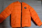 Fel oranje winterjas 122/128 met kap en warme voering NIEUW!, Ophalen of Verzenden, Nieuw, Jongen, Jas