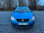 POLO 1.4 16V BENZINE 2005 171.DKM BLANCO GEKEURD VOOR VERKOO, Auto's, Voorwielaandrijving, Stof, 4 cilinders, Blauw