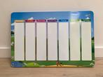 Weekplanner whiteboard kind (met eventueel pictogrammen), Huis en Inrichting, Woonaccessoires | Memoborden, Ophalen, Zo goed als nieuw
