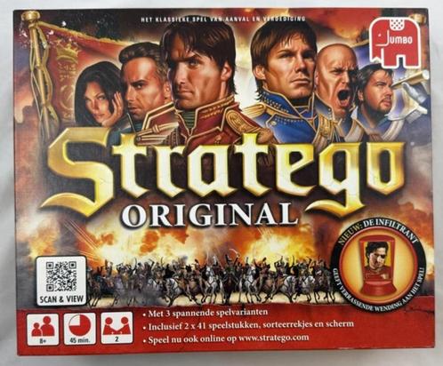 Stratego Original bordspel Jumbo 2 spelers compleet spel, Hobby en Vrije tijd, Gezelschapsspellen | Bordspellen, Zo goed als nieuw