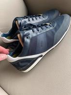 Hugo boss heren schoenen sneakers blauw, Comme neuf, Baskets, Bleu, Envoi