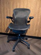 Herman Miller Aeron Bureaustoel - Maat B, Huis en Inrichting, Bureaustoelen, Ophalen, Gaming bureaustoel, Gebruikt, Zwart
