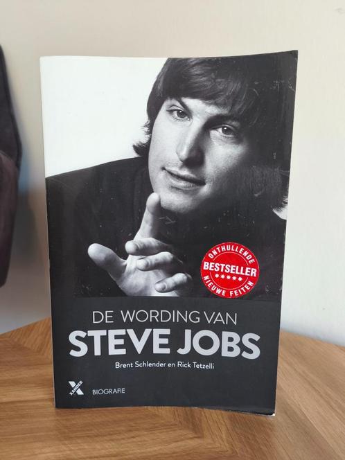 Boek 'De wording van Steve Jobs', Boeken, Biografieën, Gelezen, Overige, Ophalen of Verzenden