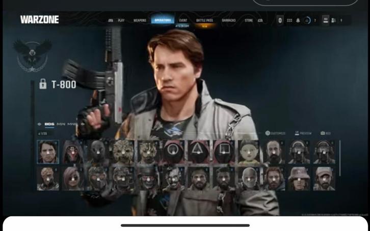 Ik zoek een account met T-800 in Black Ops 6 (BO6) warzone, Games en Spelcomputers, Games | Sony PlayStation 5, Gebruikt, Ophalen of Verzenden