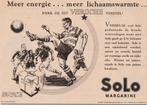 oud knipsel #23 reclame (jaren '30) : Solo margarine Merxem, Verzamelen, Ophalen of Verzenden, 1920 tot 1940, Knipsel(s)