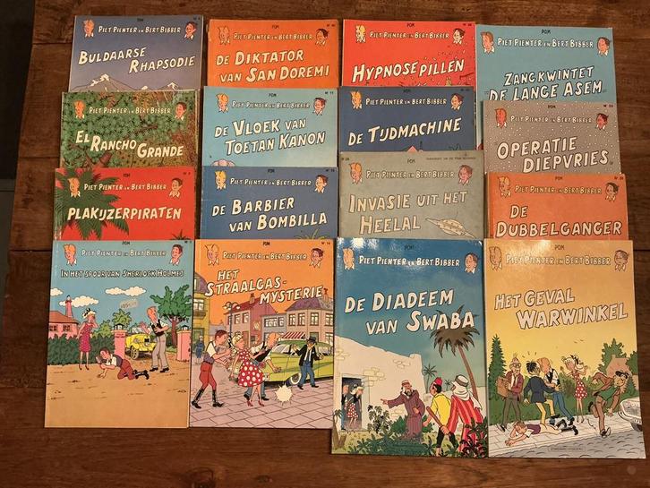 Strips Piet Pienter en Bert Bibber, Boeken, Stripverhalen, Gelezen, Ophalen