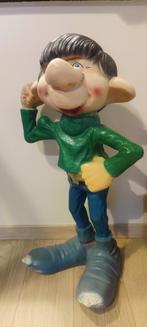 GUUST FLATER / GASTON LAGAFFE- Polyester beeld, Ophalen, Guust of Robbedoes, Gebruikt, Beeldje of Figuurtje